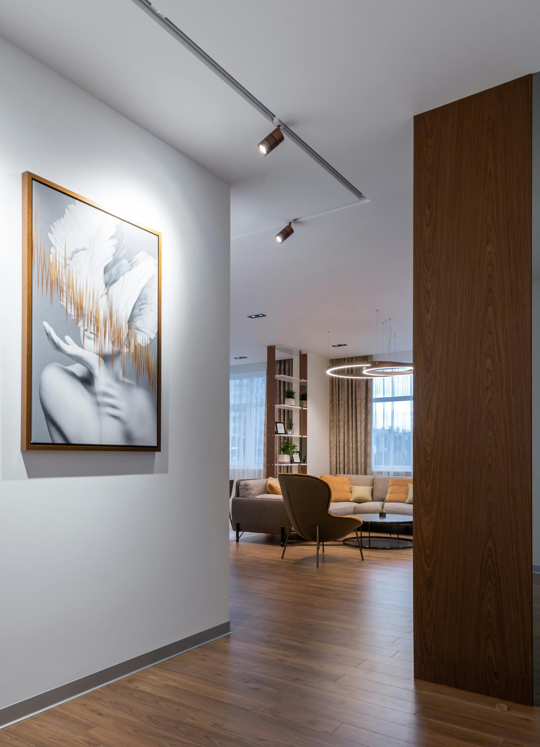 Bright house interior